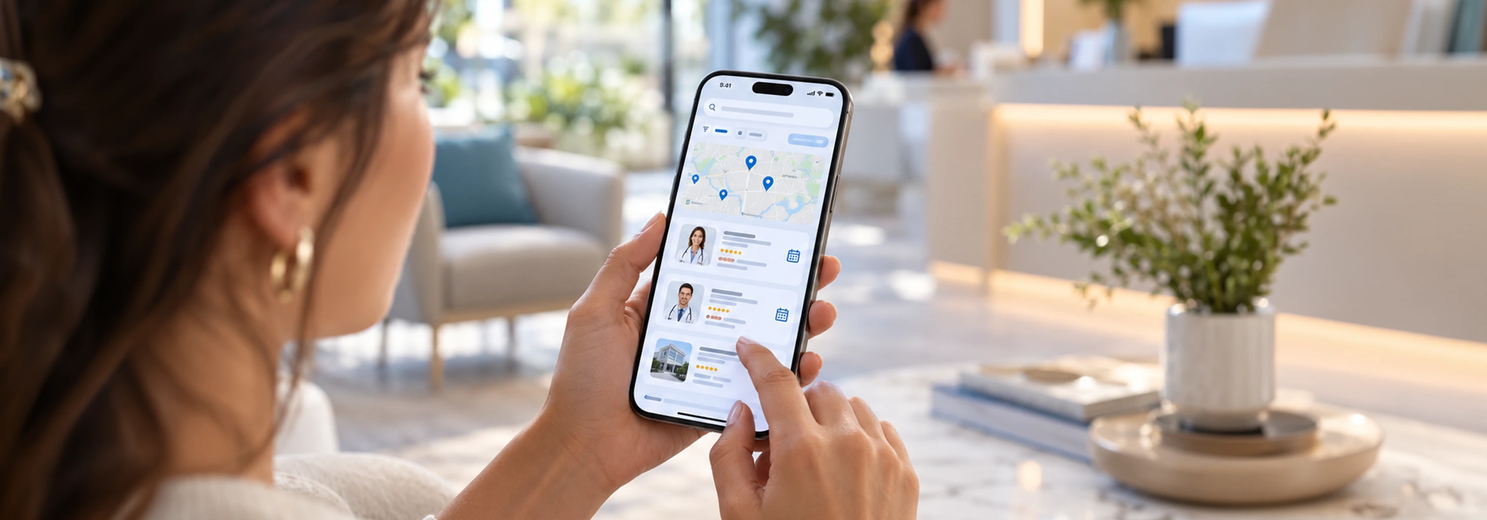 Patient discovering and comparing healthcare providers digitally