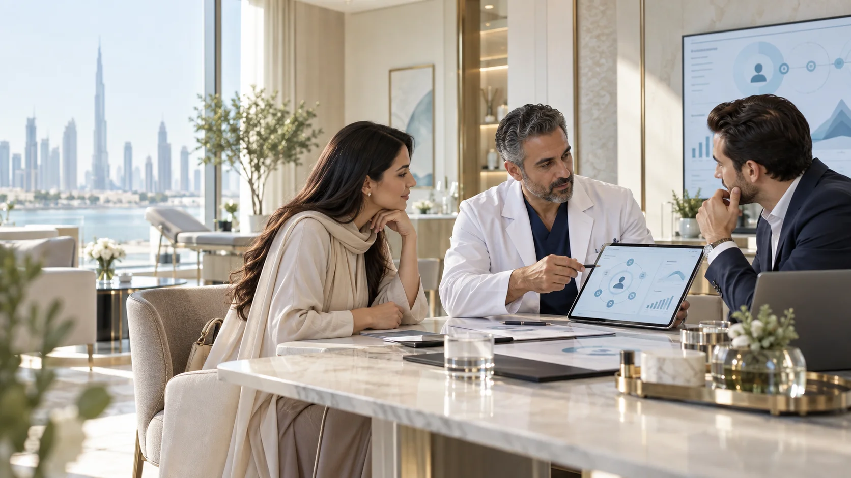 Healthcare marketing strategy focused on patients, trust and medical credibility